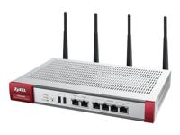 Zyxel ZyWALL 1,0 Gbps Wireless AC UTM Firewall, aanbevolen voor maximaal 75 gebruikers (Ipsec, SSL) - alleen hardware [USG60W] - thumbnail