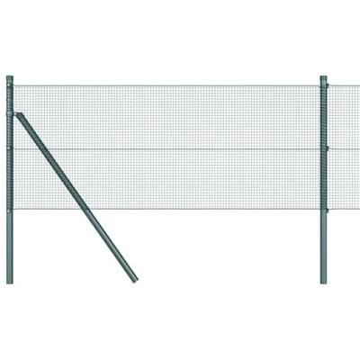 VidaXL Afrasteringspaal groen 25 x 0,6 m (12 x 12 mm gaas)