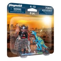 Playmobil® Dragons 70693 duo pack velociraptor vs stroper - thumbnail