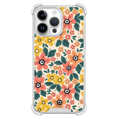 iPhone 14 Pro Max shockproof hoesje - Blossom