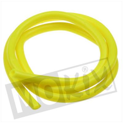 Benzineslang 5x8 geel 100 cm.