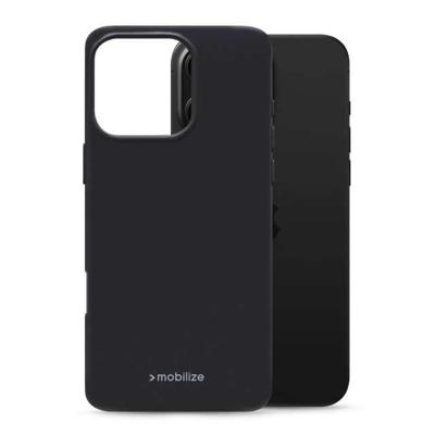 Mobilize Rubber Gelly Case Apple iPhone 16 Pro Max Matt Black