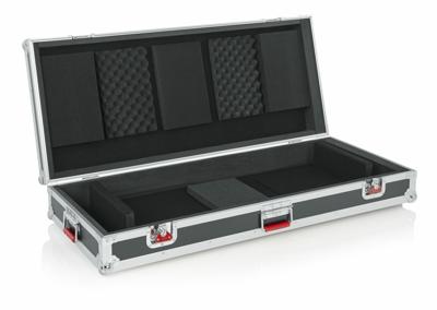 Gator Cases G-TOUR-61V2 houten flightcase voor 61 toetsen keyboard 112x44x15 cm