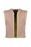 B.Nosy Meisjes gilet boucle - Gitte - Geranium roze - thumbnail