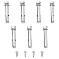 Tuinscherm uittrekbaar 140x500 cm blauw - thumbnail