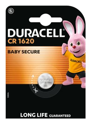 Duracell Knoopcel CR1620 3 V 1 stuk(s) 75 mAh Lithium DL1620