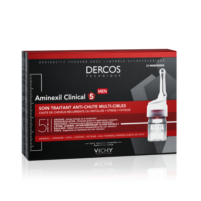Vichy Dercos Aminexil Clinical 5 Anti-haaruitval Mannen 21 Flesjes