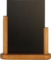 Krijtbord Securit 230x200x60mm teak hout - thumbnail