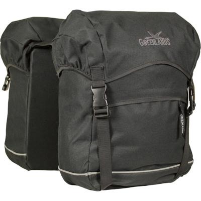 Greenlands Tas dubbel travel groot 4544 50l. zwart Greenlands Tas dubbel travel groot 4544 50l. zwart