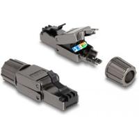 DeLOCK 86514 kabel-connector RJ-45 Zwart - thumbnail