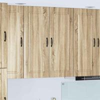 Keukenkast Kalmar Sonoma Eiken 80 x 31 x 100 cm Bewerkt hout - thumbnail