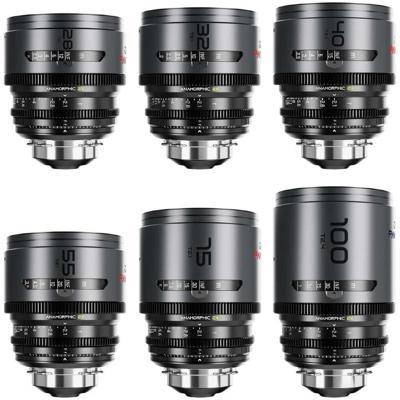 DZOFilm Pavo 2x anamorphic 6-lens set 28/32/40/55/75/100mm T2.1 - Neutral Coating - PL&EF mount (meter) DZOFilm Pavo 2x anamorphic 6-lens set 28/32/40/55/75/100mm T2.1 - Neutral Coating - PL&EF mount (meter)
