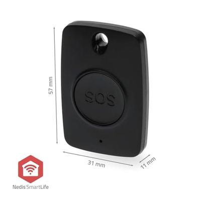 Nedis Smart Home Paniekknop | Zigbee 3.0 | Batterijtype: CR2450 | Zwart - ZBPB10BK Nedis Smart Home Paniekknop | Zigbee 3.0 | Batterijtype: CR2450 | Zwart - ZBPB10BK