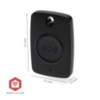 Nedis Smart Home Paniekknop | Zigbee 3.0 | Batterijtype: CR2450 | Zwart - ZBPB10BK - thumbnail