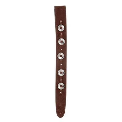 D&apos;Addario 25SSC01 suède gitaarband met conchos bruin
