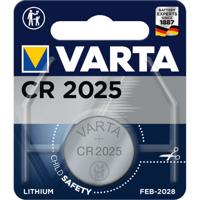 Varta Knoopcel CR2025 3 V 1 stuk(s) 165 mAh Lithium LITHIUM Coin CR2025 Bli 1 - thumbnail