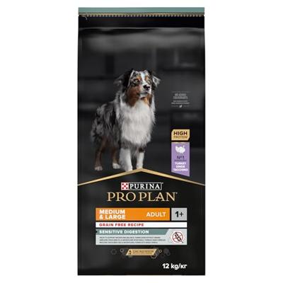 Pro Plan Medium & Large Adult Sensitive Digestion graanvrij hondenvoer 2 x 12 kg - thumbnail