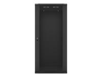 Lanberg WF01-6627-10B rack 27U Wandrek Zwart - thumbnail
