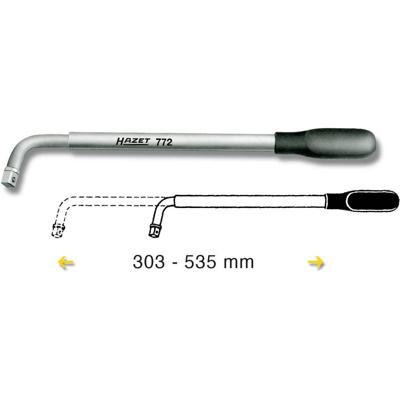 Hazet 772 722 Wielsleutel (l x b x h) 200 cm x 100 mm x 50 mm 1 stuk(s) Hazet 772 722 Wielsleutel (l x b x h) 200 cm x 100 mm x 50 mm 1 stuk(s)