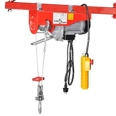 VidaXL Elektrische lier 500 w 100/200 kg