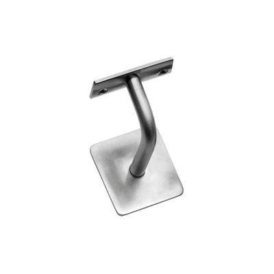 Intersteel Leuninghouder gebogen vierkant vlak zadel - RVS Intersteel Leuninghouder gebogen vierkant vlak zadel - RVS