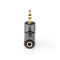 Nedis Stereo-Audioadapter | 3,5 mm Male naar 3,5 mm Female | 1 stuks - CATB22975GY CATB22975GY - thumbnail
