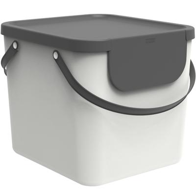 Rotho ALBULA Afvalscheider 38.8x35.5x33.9 cm 40L Wit Rotho ALBULA Afvalscheider 38.8x35.5x33.9 cm 40L Wit