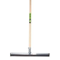 MM Eurotool Vloertrekker metaal 45cm zwarte rubber mm steel 150cm - thumbnail