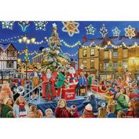 A Christmas to Remember Puzzel 4x 500 Stukjes - thumbnail