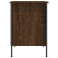 VidaXL Schoenenkast 131x35x50 cm bewerkt hout bruin eikenkleur - thumbnail