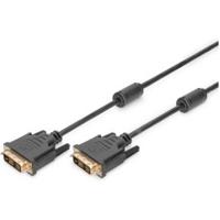 DIGITUS DVI-D 18+1 enkele link kabel, 5 m, zwart - thumbnail
