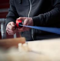 Hultafors Slaglijnkrijt Rood - 100 gram - HU652423 HU652423 - thumbnail