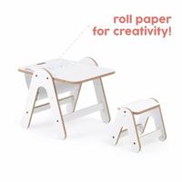 Mamatoyz houten tekentafel wit MDF - thumbnail