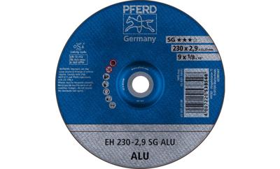 PFERD TOOLS EH 230-2,9 SG ALU 61324323 Doorslijpschijf gebogen 230 mm 25 stuk(s) Aluminium, Non-ferrometaal