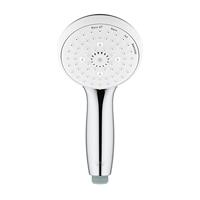 GROHE New Tempesta handdouche met 4 straalsoorten Ø10cm 9.5L/min. chroom/wit 28421002 - thumbnail