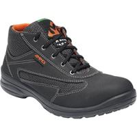 Emma Safety Footwear Emma werkschoen amber hoog s1p | zwart (d) | maat 35 - 11.148.001.01 - thumbnail