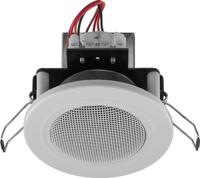 Monacor EDL-82/WS PA-inbouwluidspreker 6 W 100 V Wit 1 stuk(s) - thumbnail