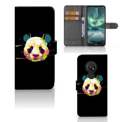 Nokia 7.2 | Nokia 6.2 Leuk Hoesje Panda Color Nokia 7.2 | Nokia 6.2 Leuk Hoesje Panda Color