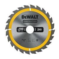 DeWalt Accessoires Cirkelzaagblad 190x30x24t, positief 16°, kerf 1,8mm - DT1944-QZ - thumbnail