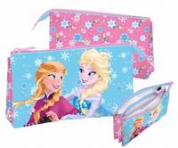 Kids Licensing etui Frozen meisjes polyester 22 cm roze/blauw - thumbnail