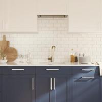 Handvatten 20 st 224 mm roestvrij staal zilverkleurig - thumbnail