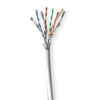 Nedis CCBG8548GY305S Netwerk Kabel Rol Cat7 Solid S/ftp Koper 305.0 M Binnenshuis Rond Lszh Grijs Doos - thumbnail