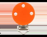 Siliconen speenklem Oranje - thumbnail