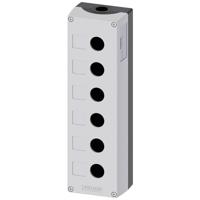 Siemens 3SU1856-0AA00-0AB1 3SU18560AA000AB1 Lege behuizing 6 inbouwplaatsen, Voor bodembevestiging (l x b x h) 285 x 85 x 64 mm Grijs 1 stuk(s) - thumbnail