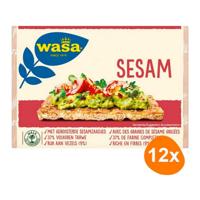 Wasa - Knäckebröd Sesam - 12x 250g - thumbnail