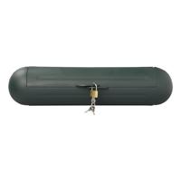 ProPlus veiligheidsbox voor cee-stekkerverbindingen met hangslot - ip44 - ø 11 x 36 cm - zwart - thumbnail