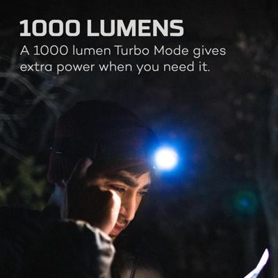 Ledlamp voor op het hoofd Nebo Einstein™ 1000 Flex 1000 Lm - thumbnail