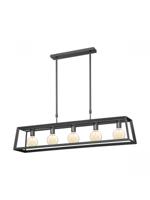 Home sweet home hanglamp Sito taps telesc. 5L - zwart - thumbnail