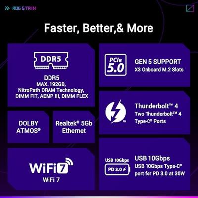 Moederbord Intel ASUS ROG STRIX Z890-E GAMING WIFI Moederbord Intel ASUS ROG STRIX Z890-E GAMING WIFI