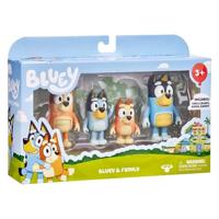 Moose Toys Bluey familie figurenset 4 pack - thumbnail